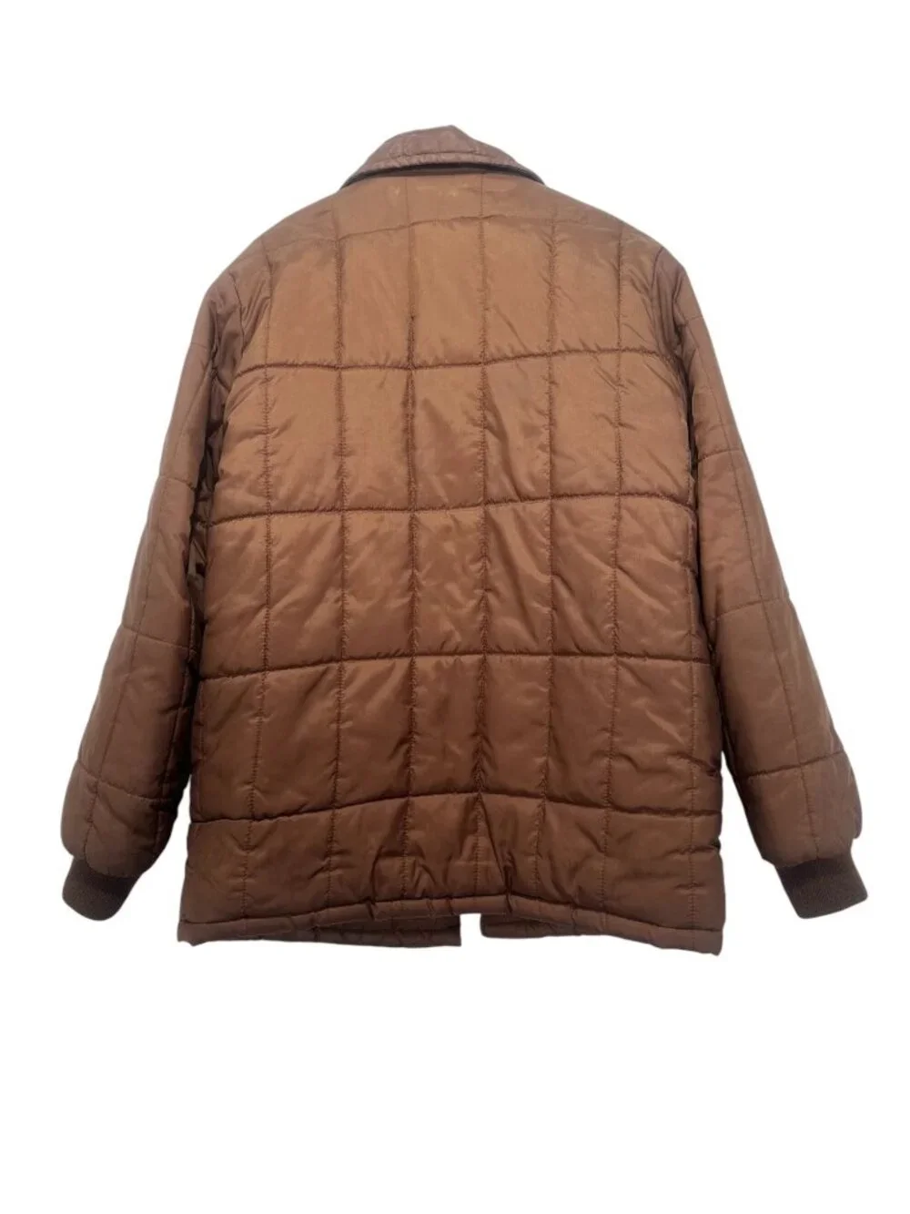 70s Haband 3 Layered Insulated Quilted Aviator Bomber Jacket Mens Medium Nylon